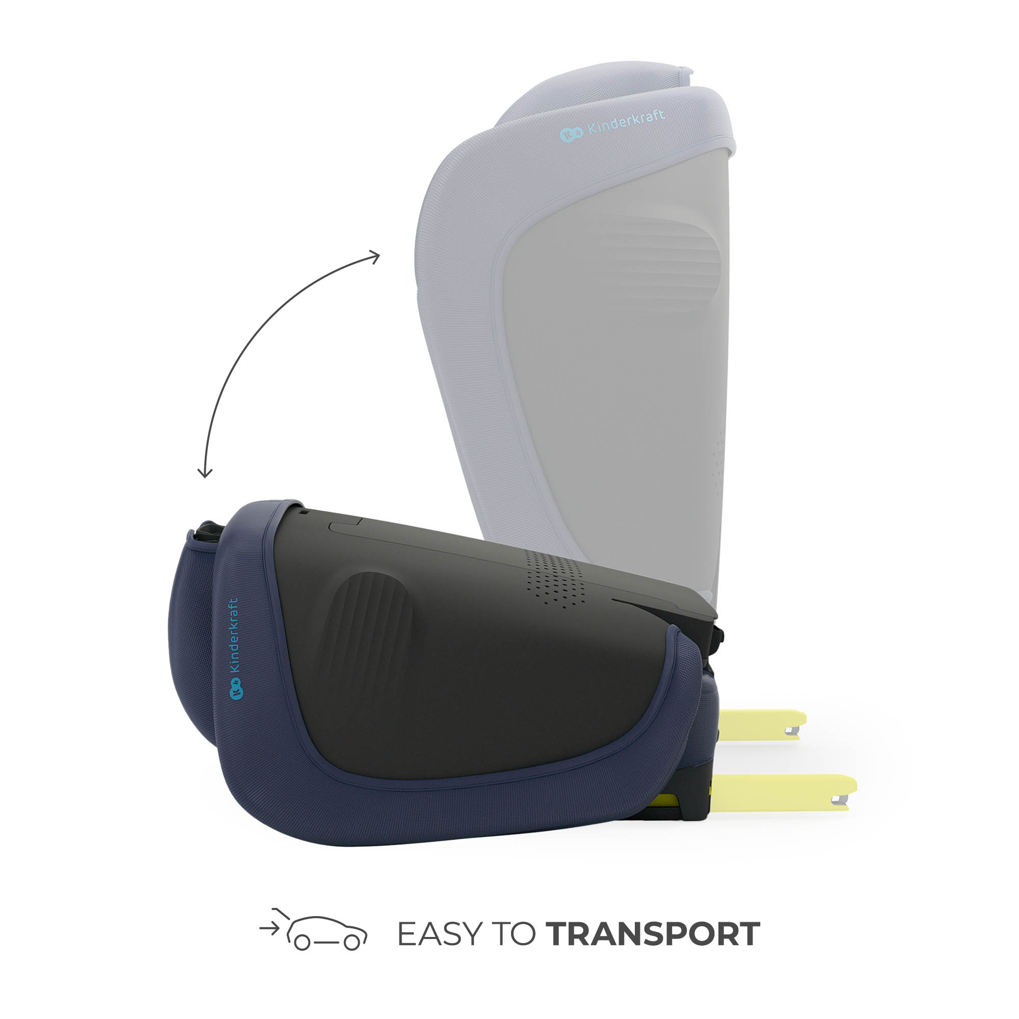 SCAUN AUTO KINDERKRAFT UNITY2 100-150 CM, NAVY