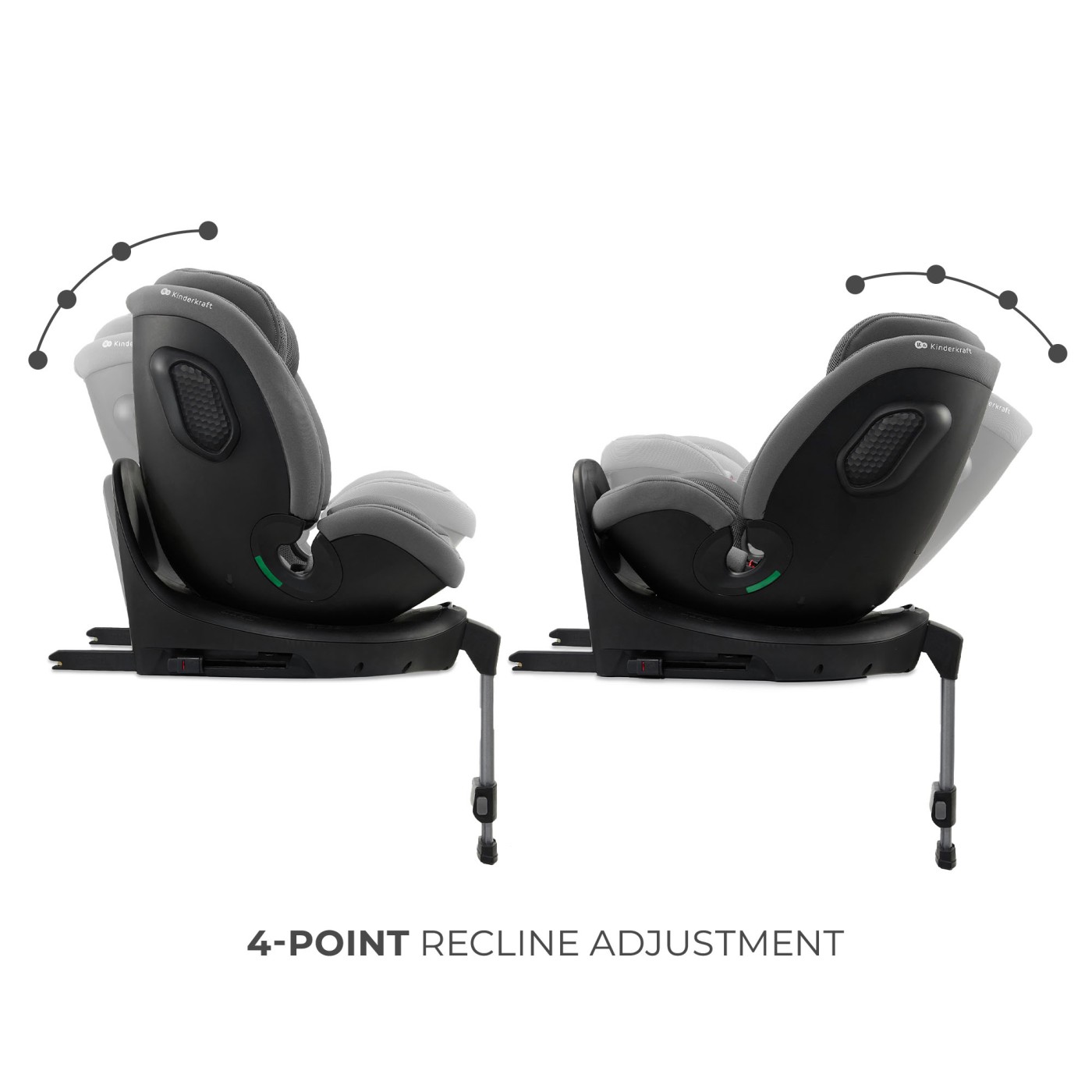 SCAUN AUTO KINDERKRAFT XRIDER 2 I-SIZE 40-150 CM GREY