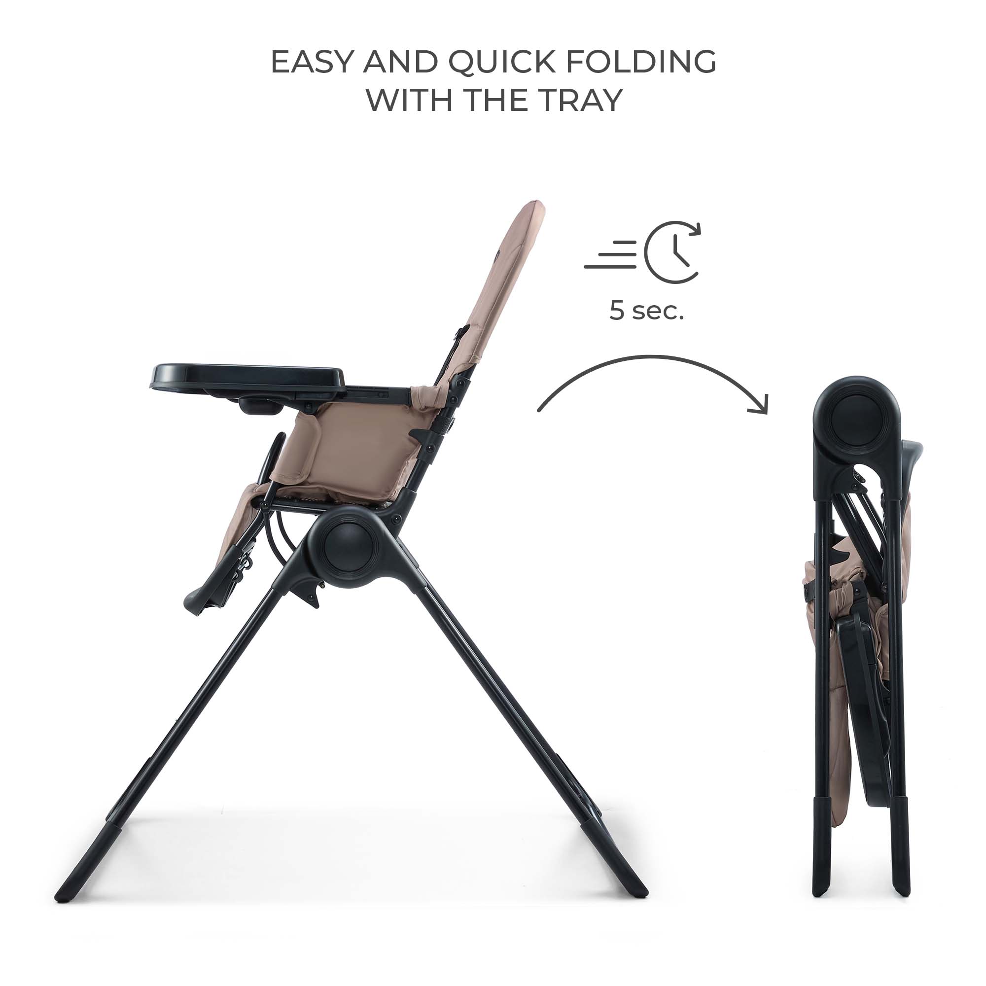 SCAUN DE MASA KINDERKRAFT BINCI, BEIGE