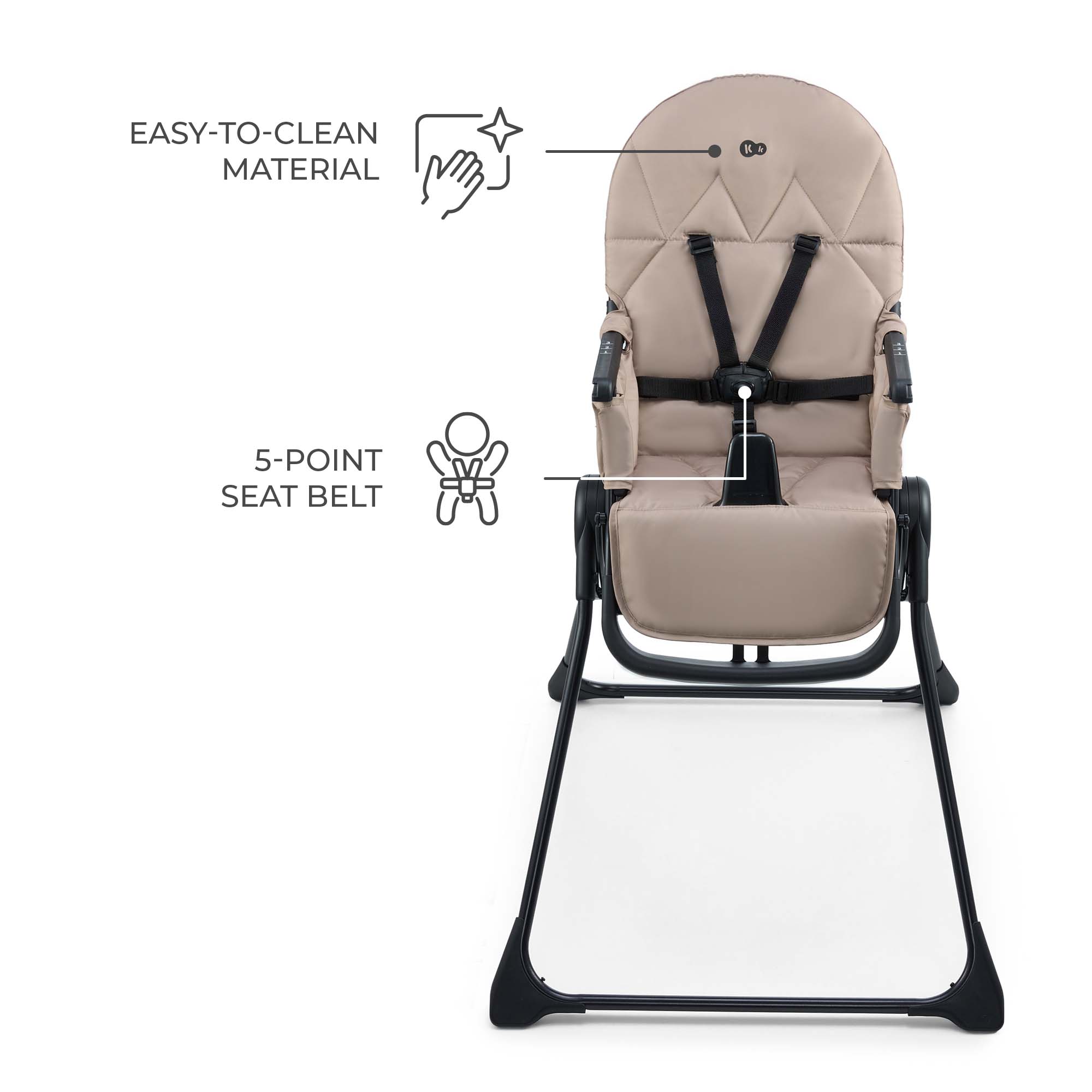 SCAUN DE MASA KINDERKRAFT BINCI, BEIGE