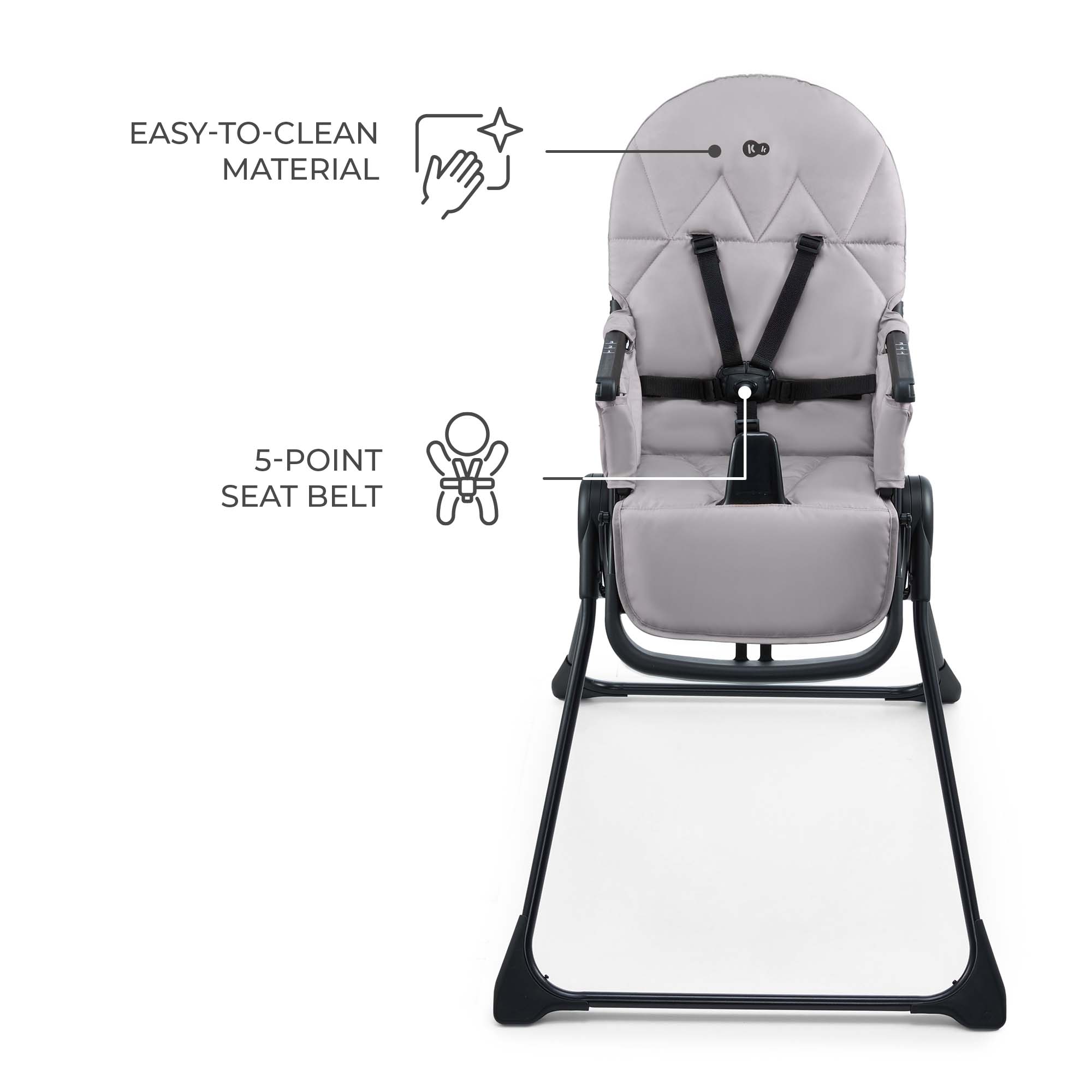 SCAUN DE MASA KINDERKRAFT BINCI, GREY