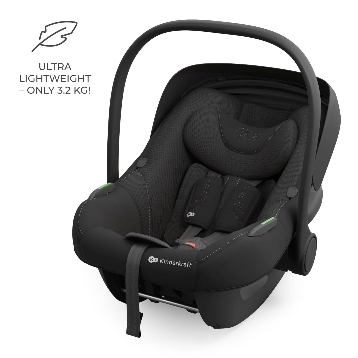 SCOICA AUTO KINDERKRAFT I-LITE 40-87 CM, BLACK