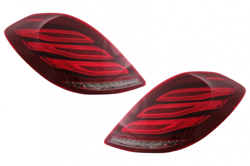 Pachet Exterior cu Stopuri Full LED Semnalizare Dinamica Mercedes S-Class W222 (2013-Up) S63 M-Design Performance AutoTuning