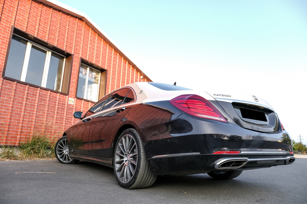 Pachet Exterior cu Stopuri Full LED Semnalizare Dinamica Mercedes S-Class W222 (2013-Up) S63 M-Design Performance AutoTuning