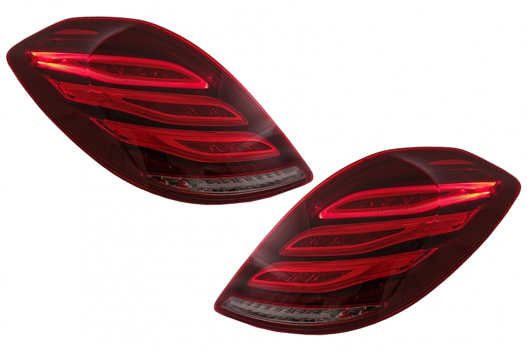 Pachet Exterior cu Stopuri Full LED Semnalizare Dinamica Mercedes S-Class W222 (2013-Up) S63 M-Design Performance AutoTuning