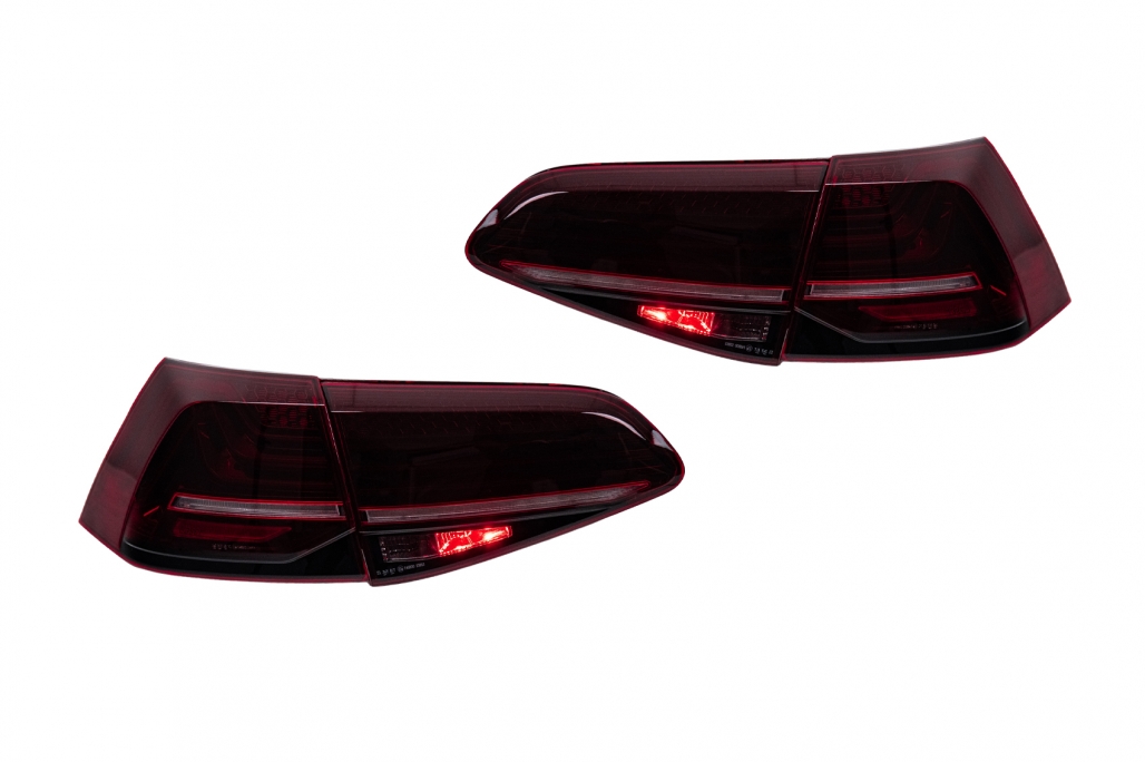 Stopuri Full LED compatibil cuVW Golf 7 & 7.5 VII (2013-2019) Facelift Retrofit G7.5 Look Dinamic Secvential Performance AutoTuning