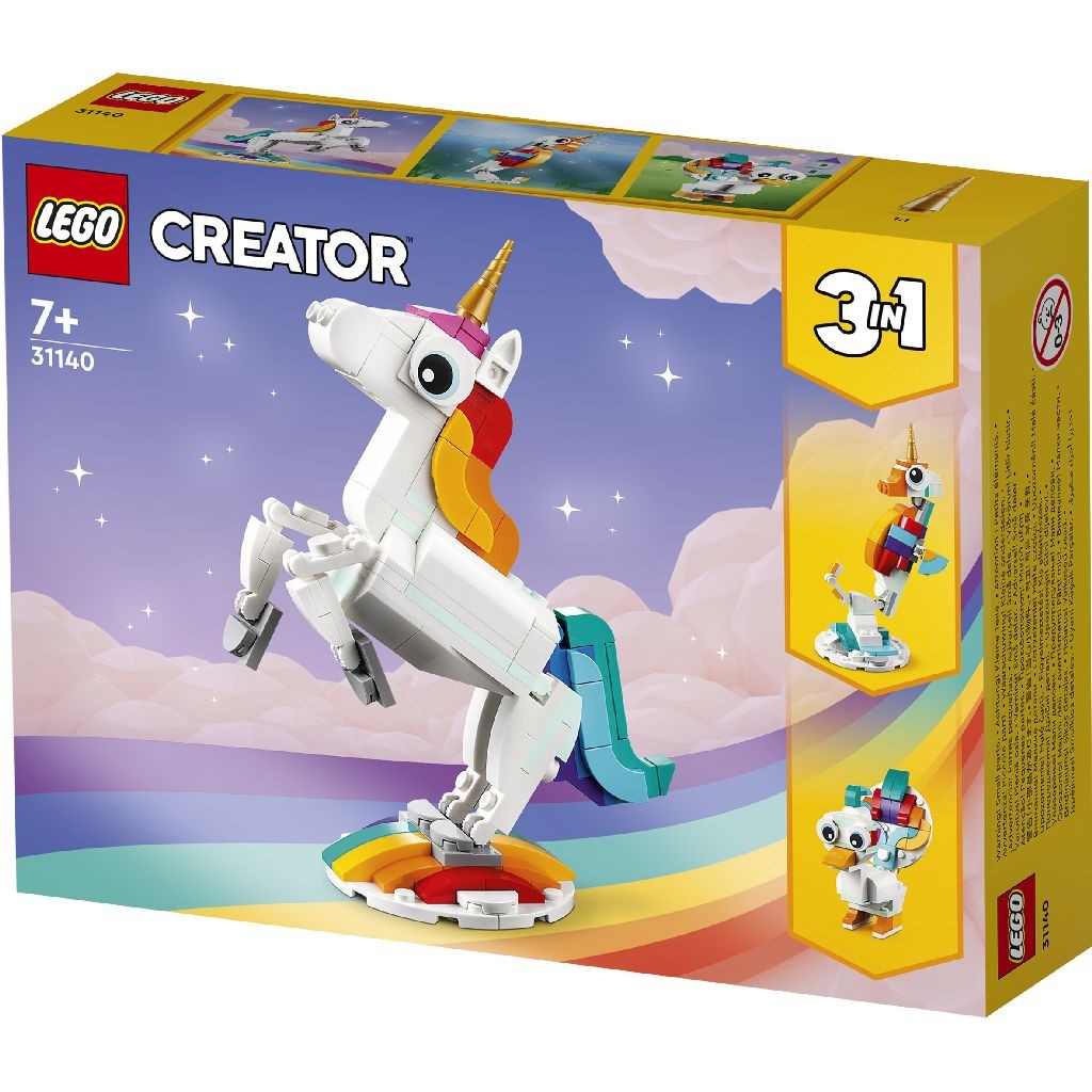 LEGO CREATOR UNICORN MAGIC 31140