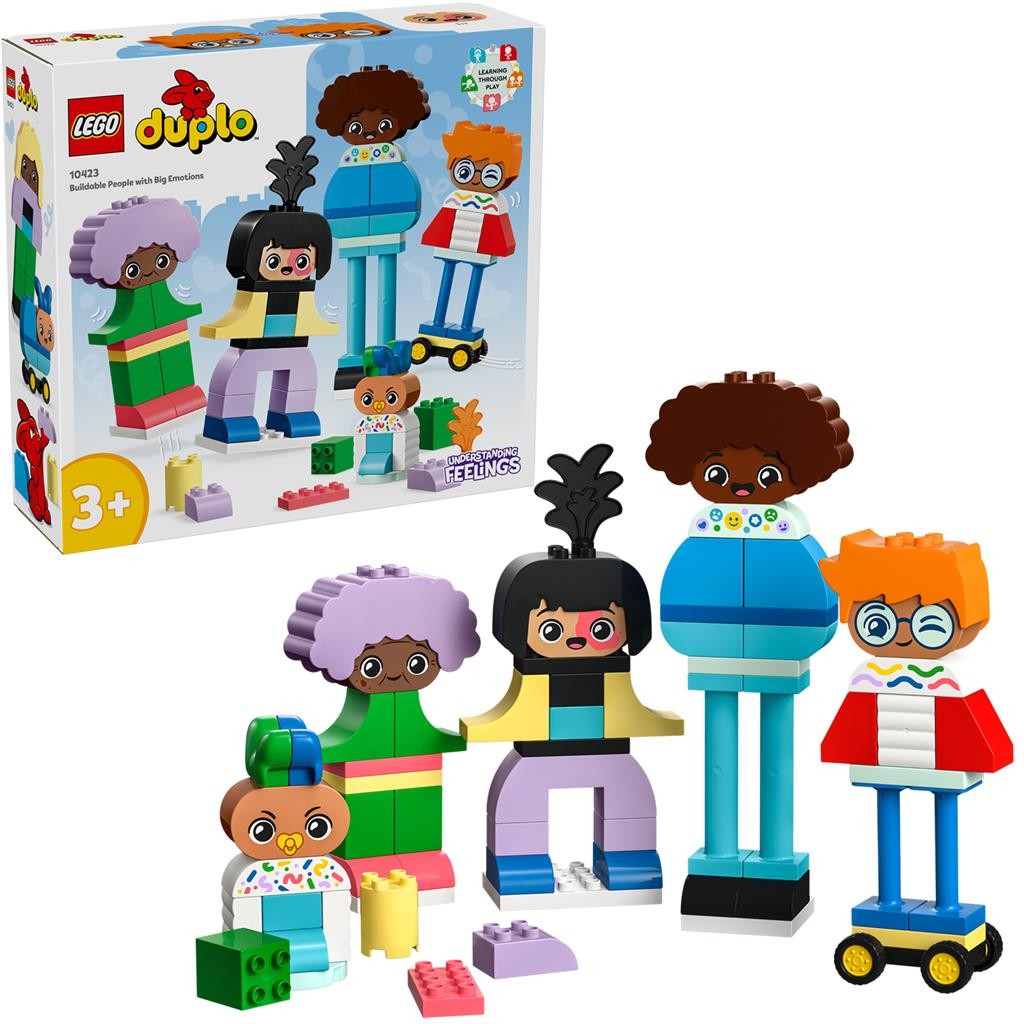 LEGO DUPLO OAMENI CONSTRUIBILI CU EMOTII MARI 10423