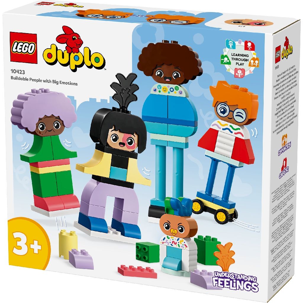LEGO DUPLO OAMENI CONSTRUIBILI CU EMOTII MARI 10423