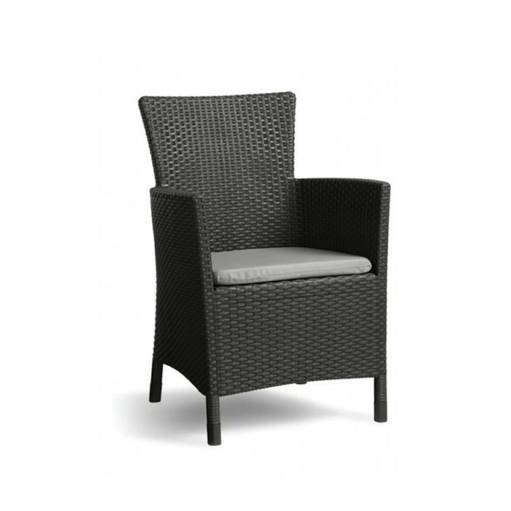 Set mobilier de balcon Curver Iowa II cu masă Luzon, grafit