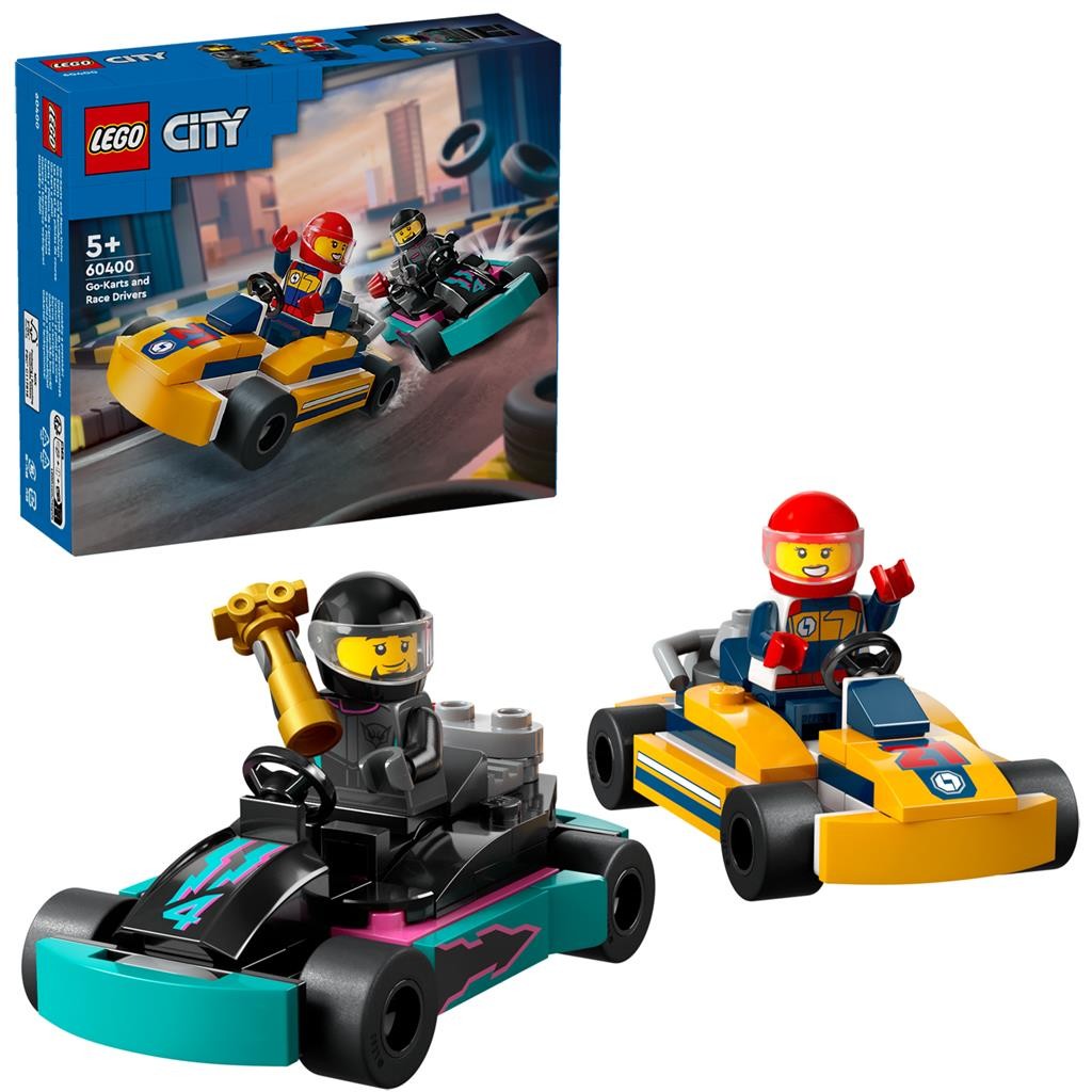 LEGO CITY CARTURI SI PILOTI DE CURSE 60400