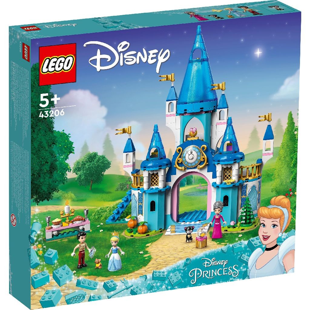 LEGO Disney Princess Castelul Cenușăresei și al Prințului 43206