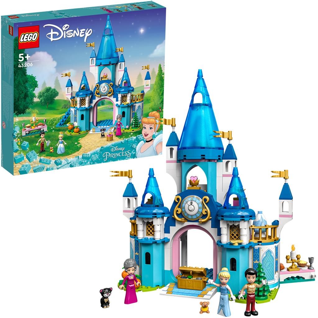 LEGO Disney Princess Castelul Cenușăresei și al Prințului 43206