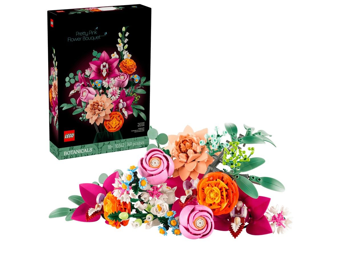 LEGO BOTANICALS BUCHET DE FLORI ROZ 10342