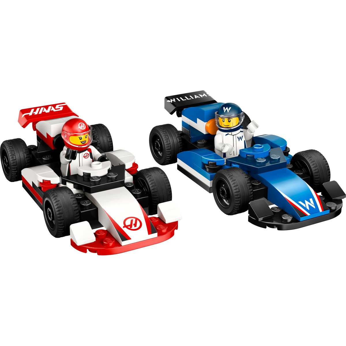 LEGO CITY MASINI DE CURSE F1 WILLIAMS RACING SI HAAS F1 60464