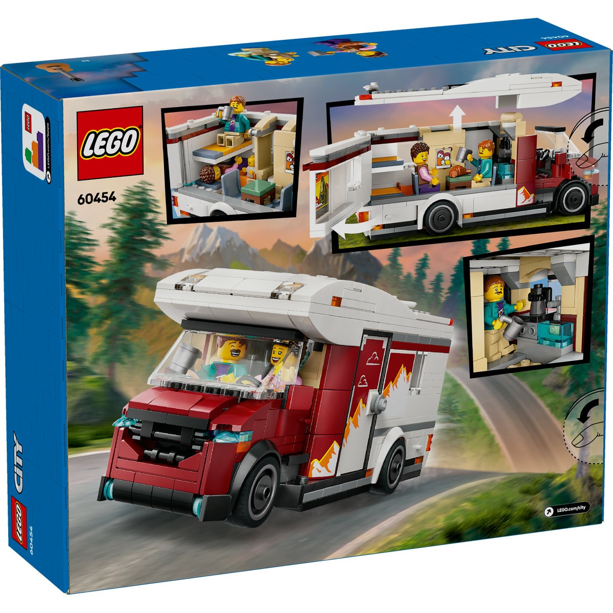 LEGO CITY RULOTA PENTRU AVENTURI DE VACANTA 60454