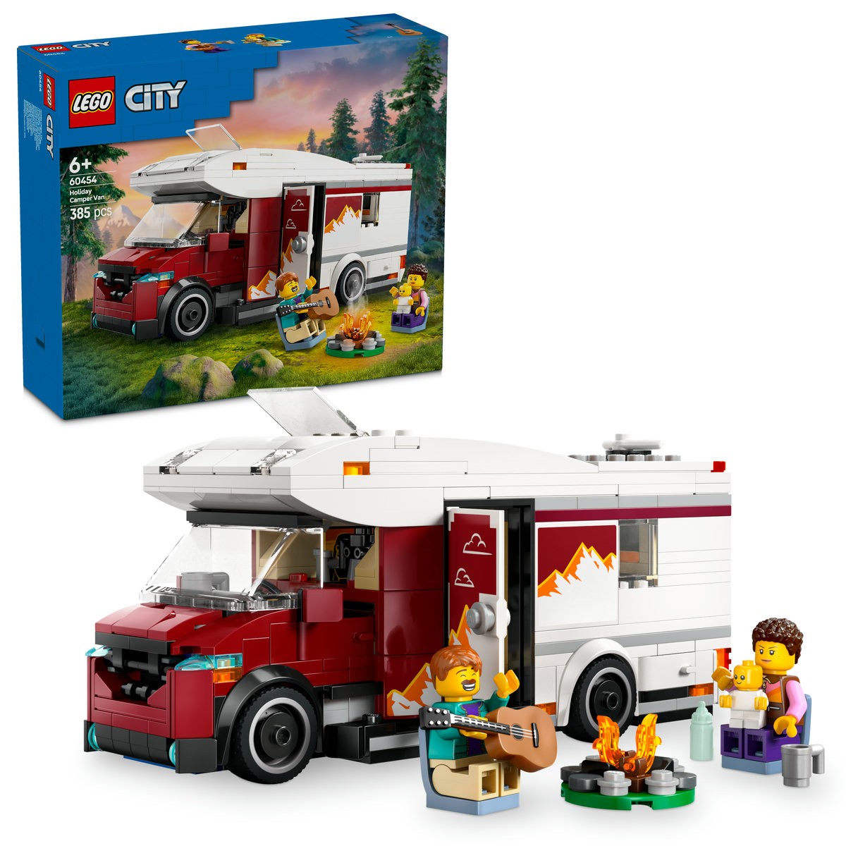 LEGO CITY RULOTA PENTRU AVENTURI DE VACANTA 60454