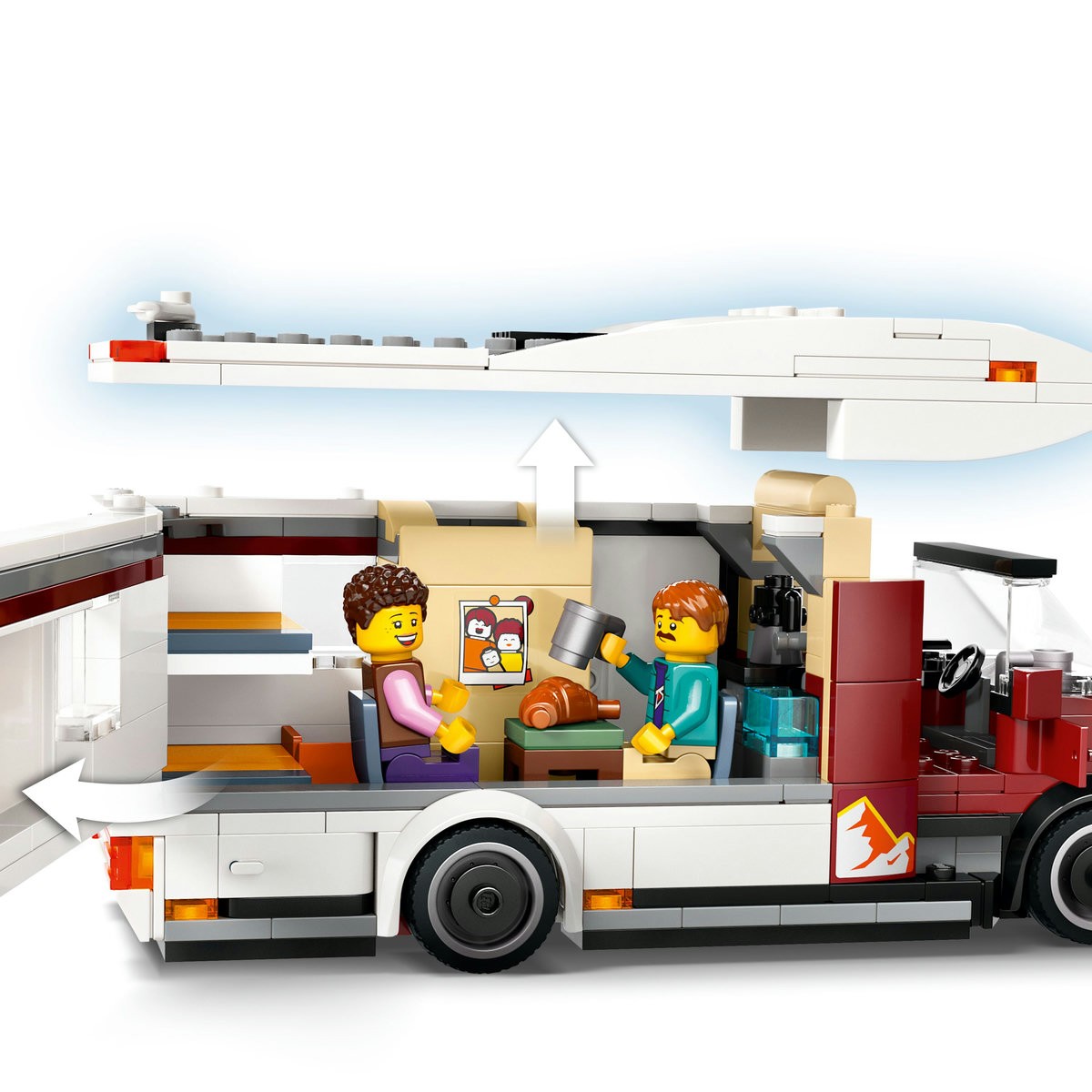 LEGO CITY RULOTA PENTRU AVENTURI DE VACANTA 60454