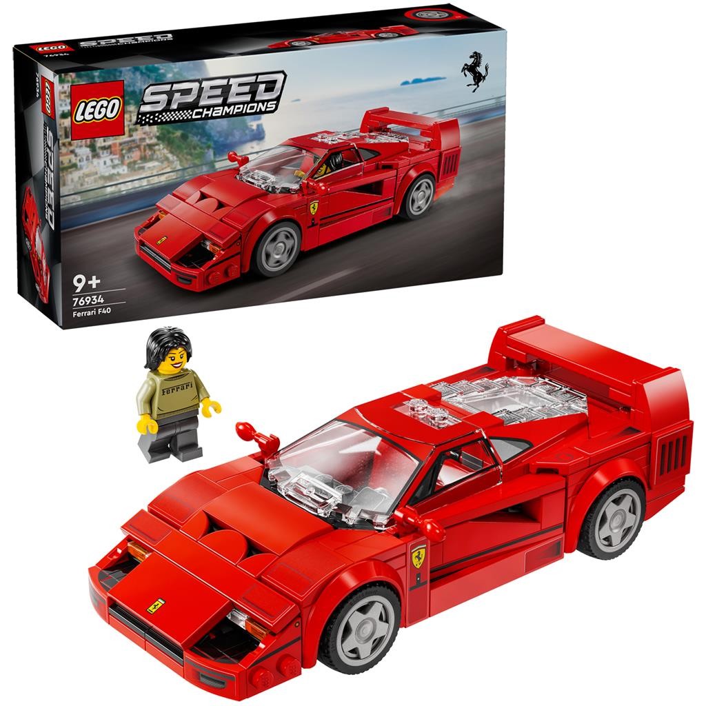LEGO SPEED CHAMPIONS SUPERMASINA FERRARI F40 76934