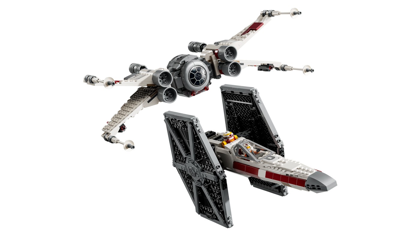 LEGO Star Wars Hibrid TIE Fighter si X-Wing 75393, 9+ ani