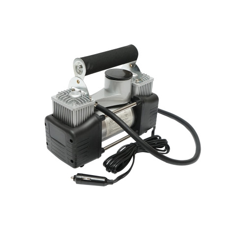 Compresor aer auto 12V 150 PSI 85 l min 2 cilindri cablu 3 m geanta transport Cod: BK92626