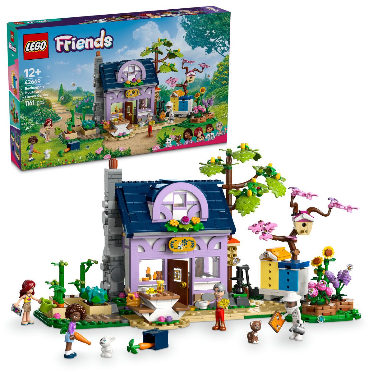 LEGO FRIENDS CASA APICULTORILOR SI GRADINA CU FLORI 42669