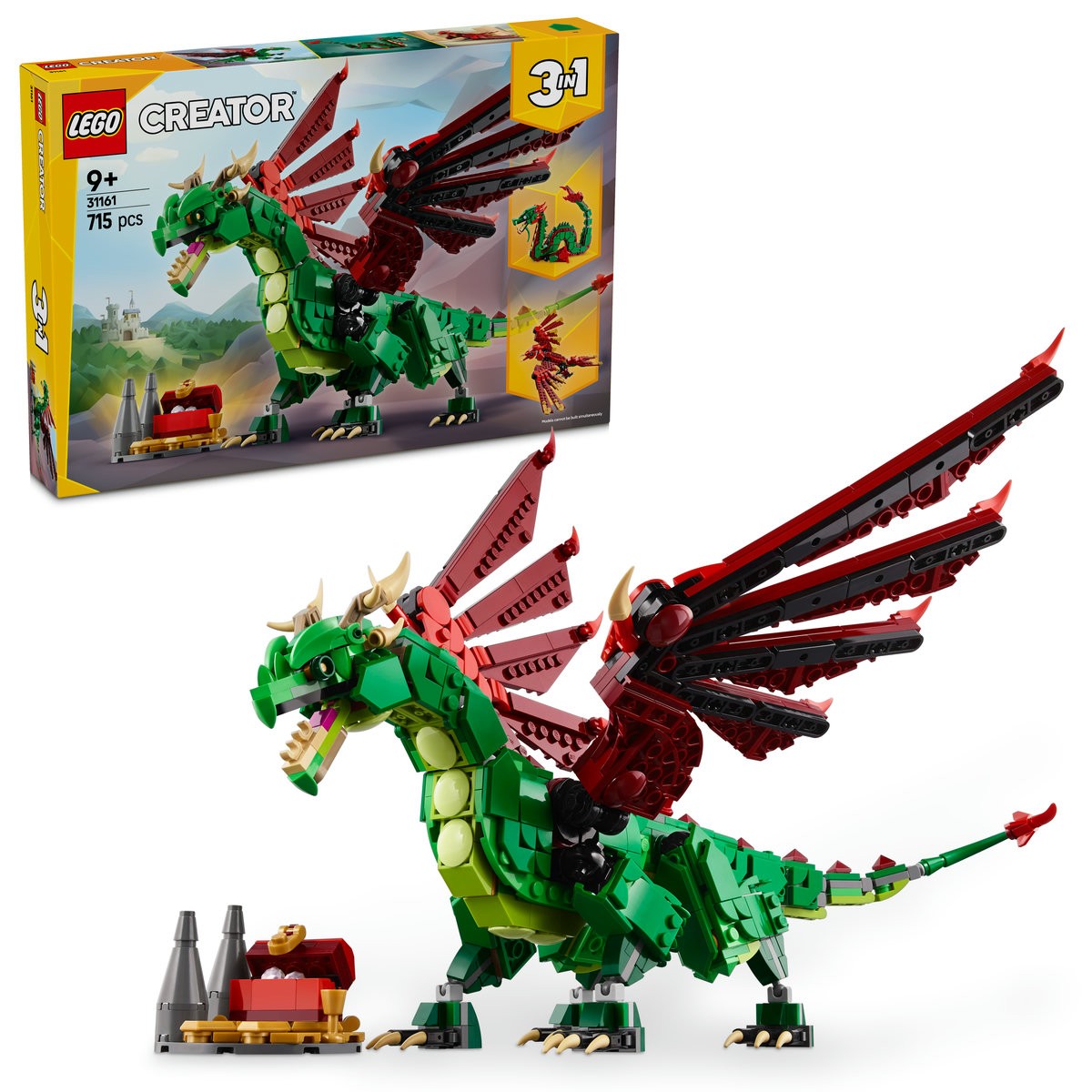 LEGO CREATOR DRAGON MEDIEVAL 31161
