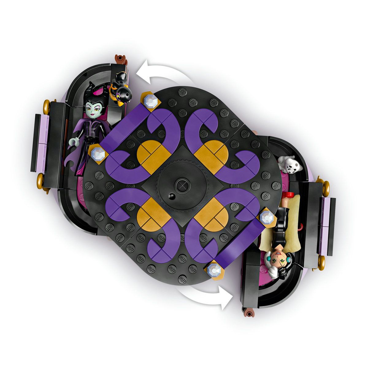 LEGO DISNEY ROCHIILE LUI MALEFICENT SI CRUELLA DE VIL 43262