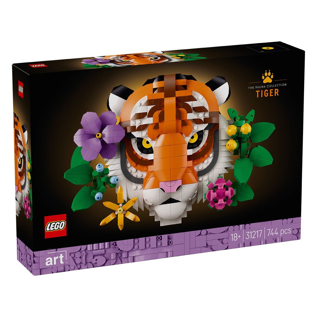 LEGO ART COLECTIA DE FAUNA TIGRU 31217