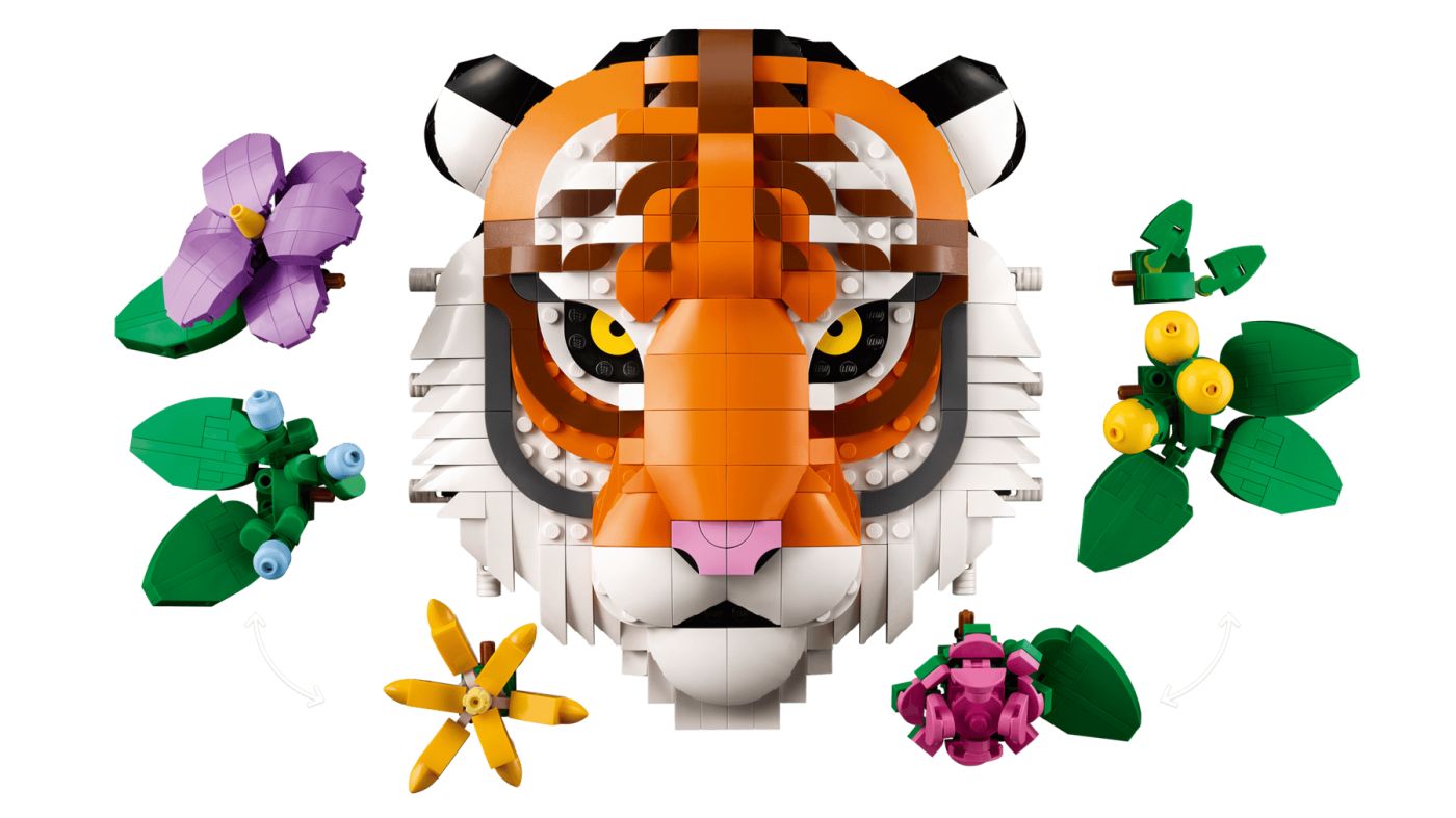 LEGO ART COLECTIA DE FAUNA TIGRU 31217