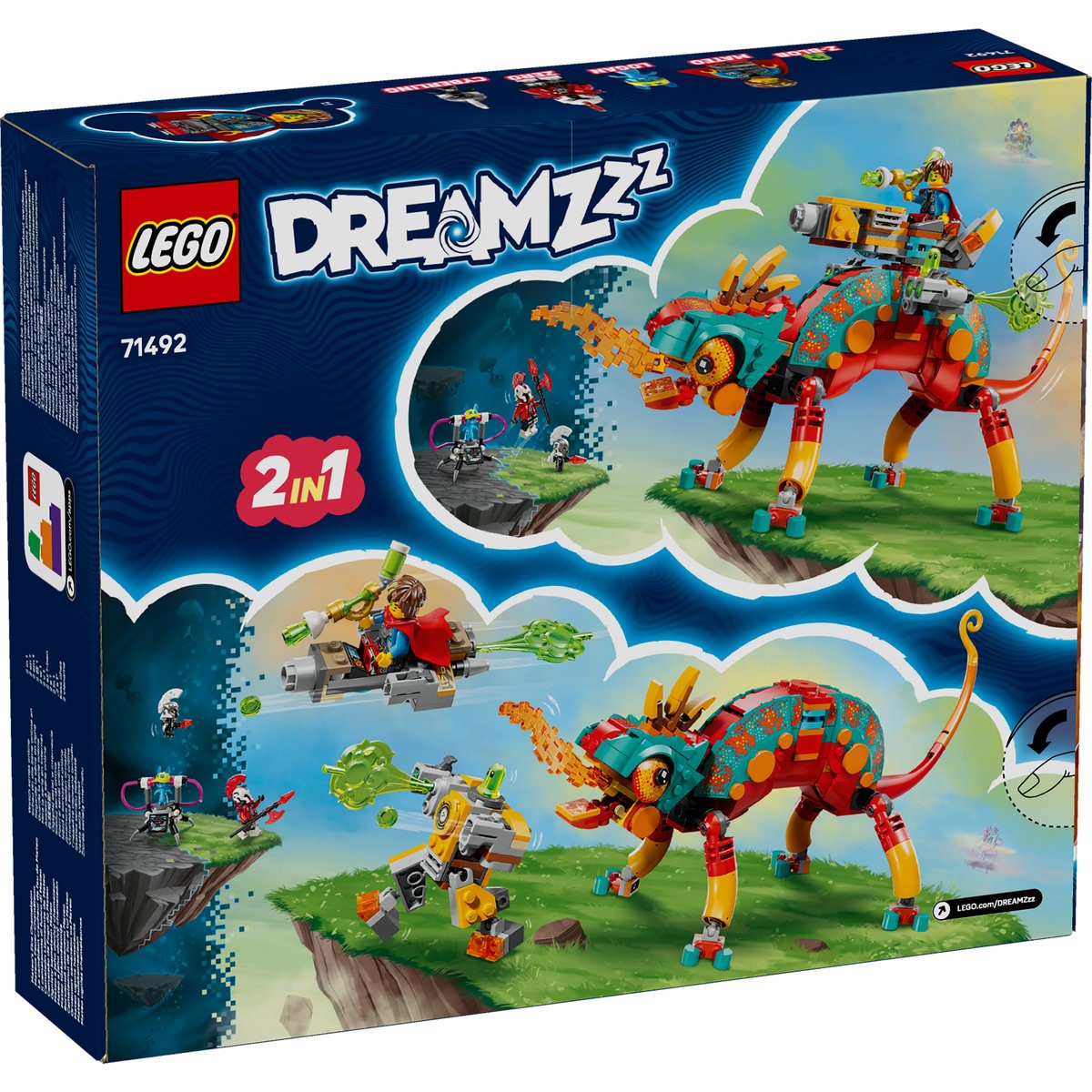 LEGO DREAMZZZ CAMELEONUL DE FOC AL LUI MATEO 71492