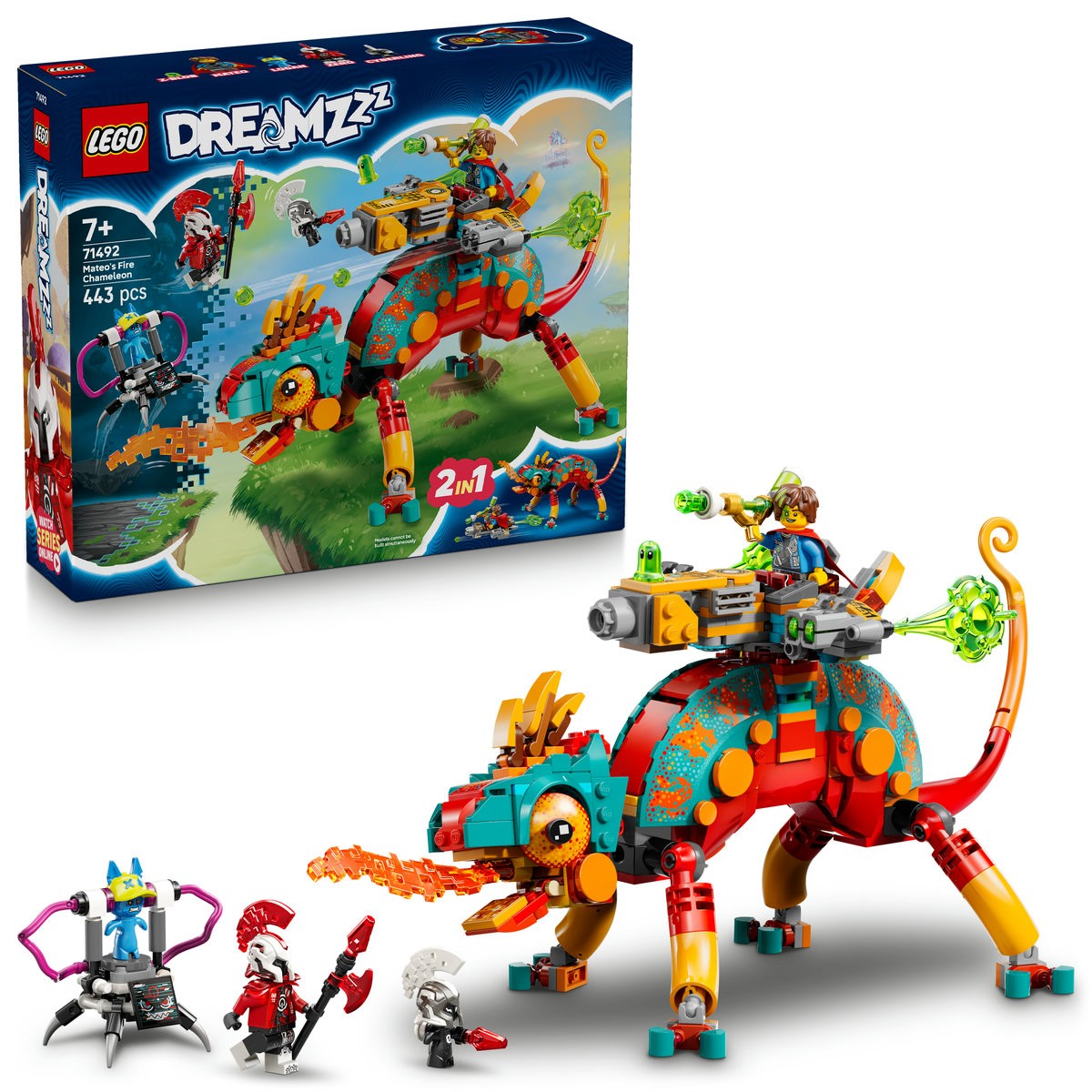 LEGO DREAMZZZ CAMELEONUL DE FOC AL LUI MATEO 71492