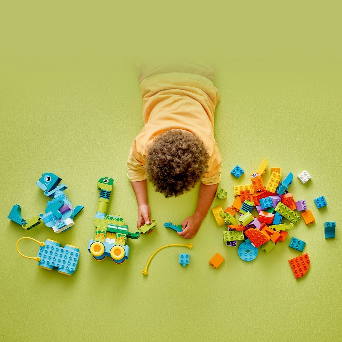 LEGO DUPLO DINOZAURI PE ROTI 3 IN 1 10451