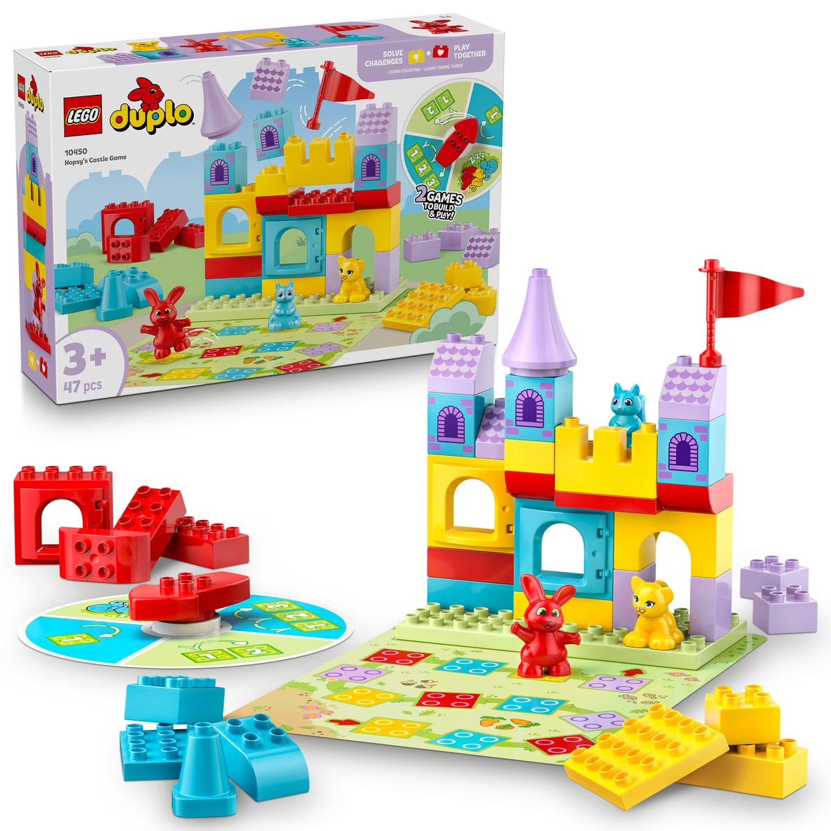 LEGO DUPLO JOCUL DE LA CASTELUL SALTARETEI 10450