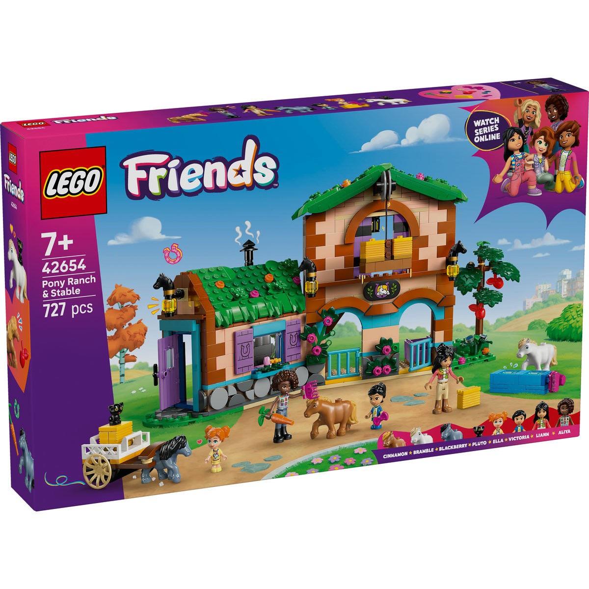 LEGO FRIENDS FERMA SI GRAJD PENTRU PONEI 42654
