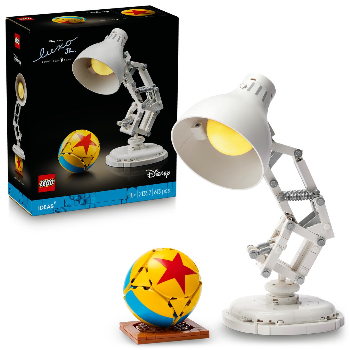 LEGO IDEAS DISNEY PIXAR LUXO JR 21357