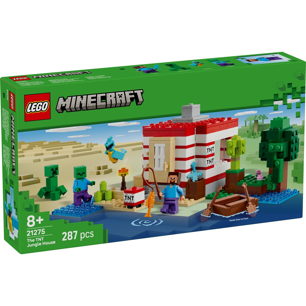 LEGO MINECRAFT CASA TNT DIN JUNGLA 21275