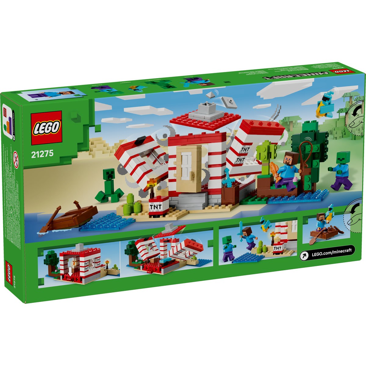 LEGO MINECRAFT CASA TNT DIN JUNGLA 21275