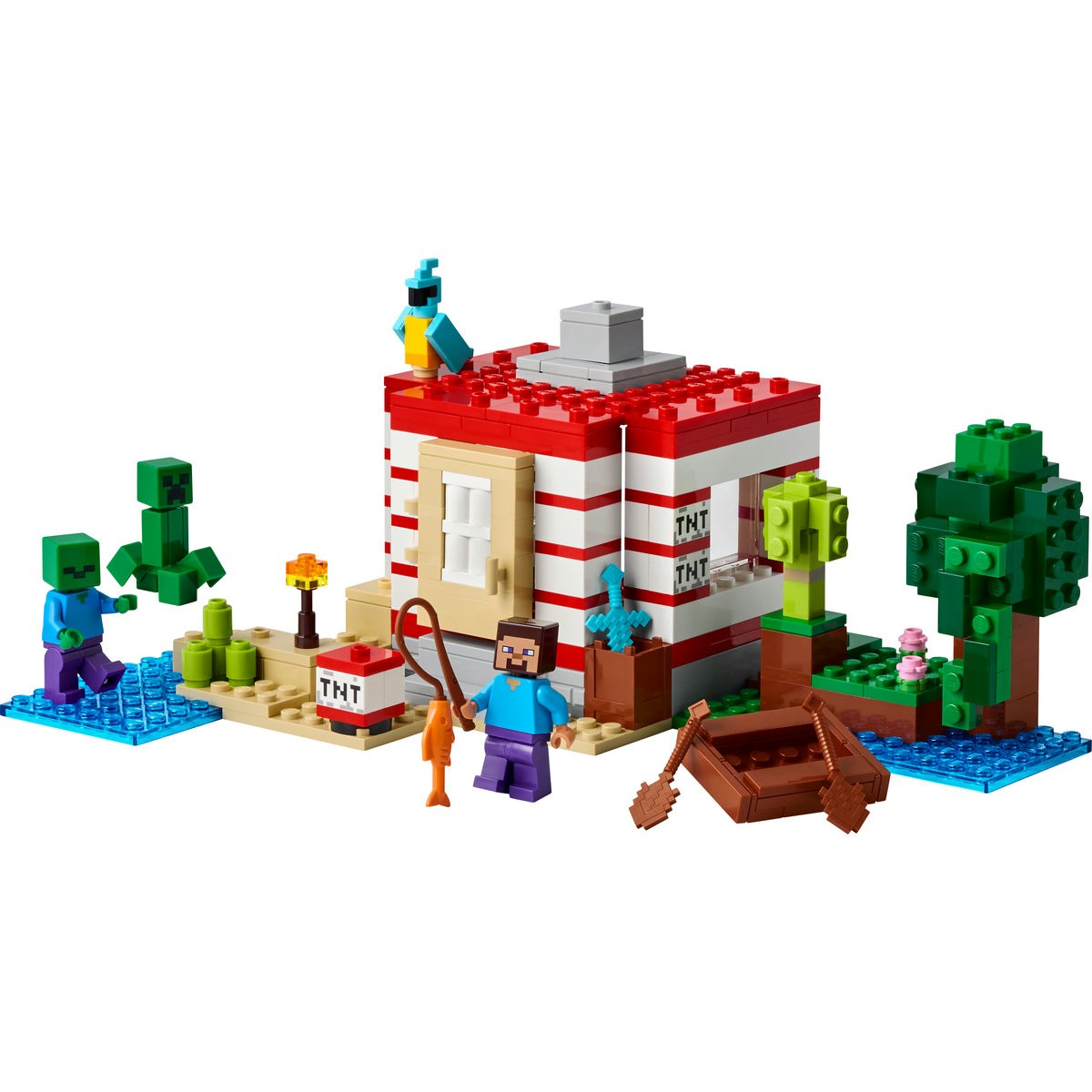 LEGO MINECRAFT CASA TNT DIN JUNGLA 21275