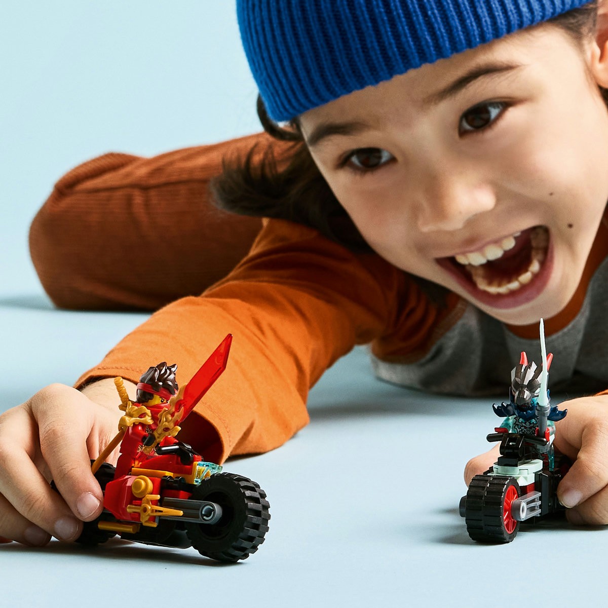 LEGO NINJAGO CURSA DE VITEZA CU MOTOCICLETA LUI KAI 71838