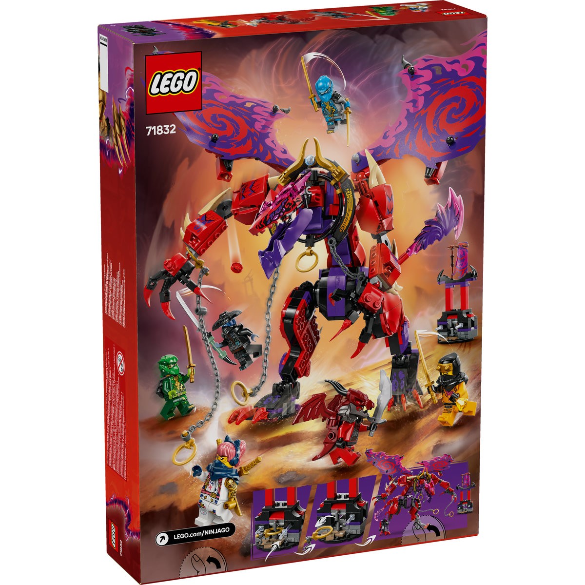 LEGO NINJAGO DRAGONUL HAOSULUI THUNDERFANG 71832
