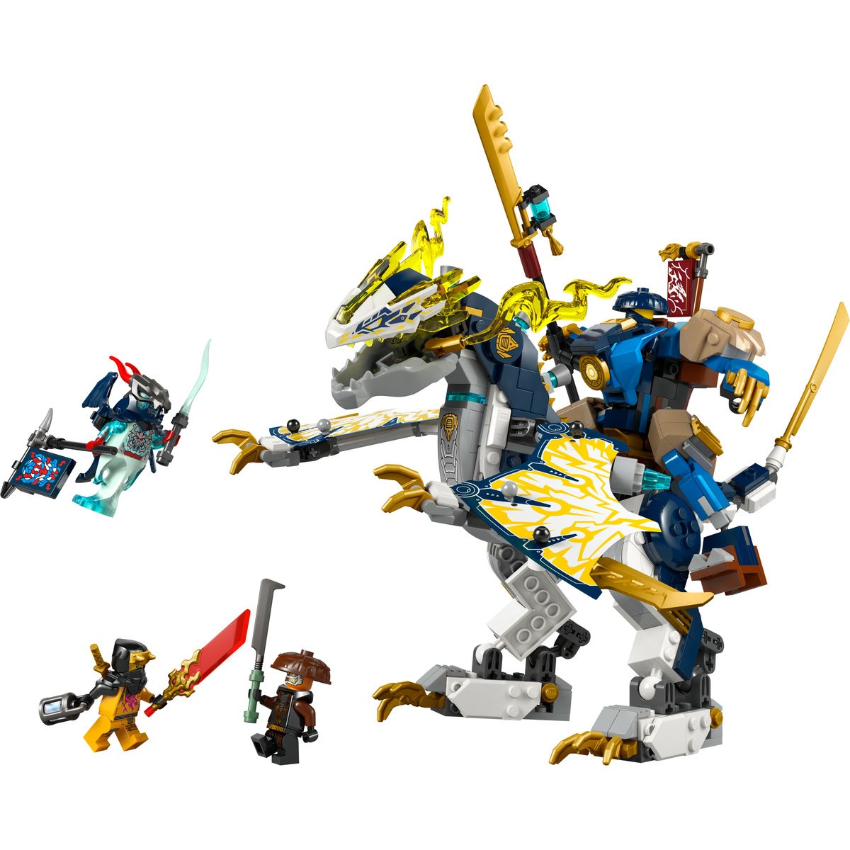 LEGO NINJAGO ROBOTUL CALARET DE DRAGON A LUI ROGUE 71843