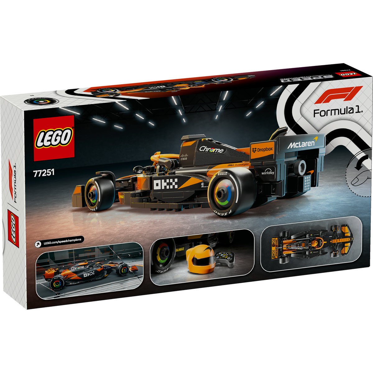 LEGO SPEED CHAMPIONS MASINA DE CURSE F1 MCLAREN 77251