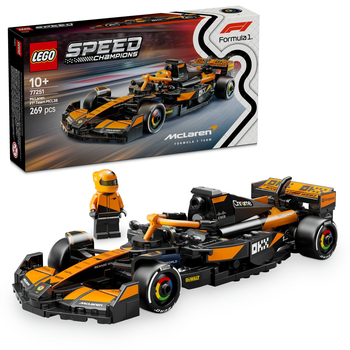 LEGO SPEED CHAMPIONS MASINA DE CURSE F1 MCLAREN 77251