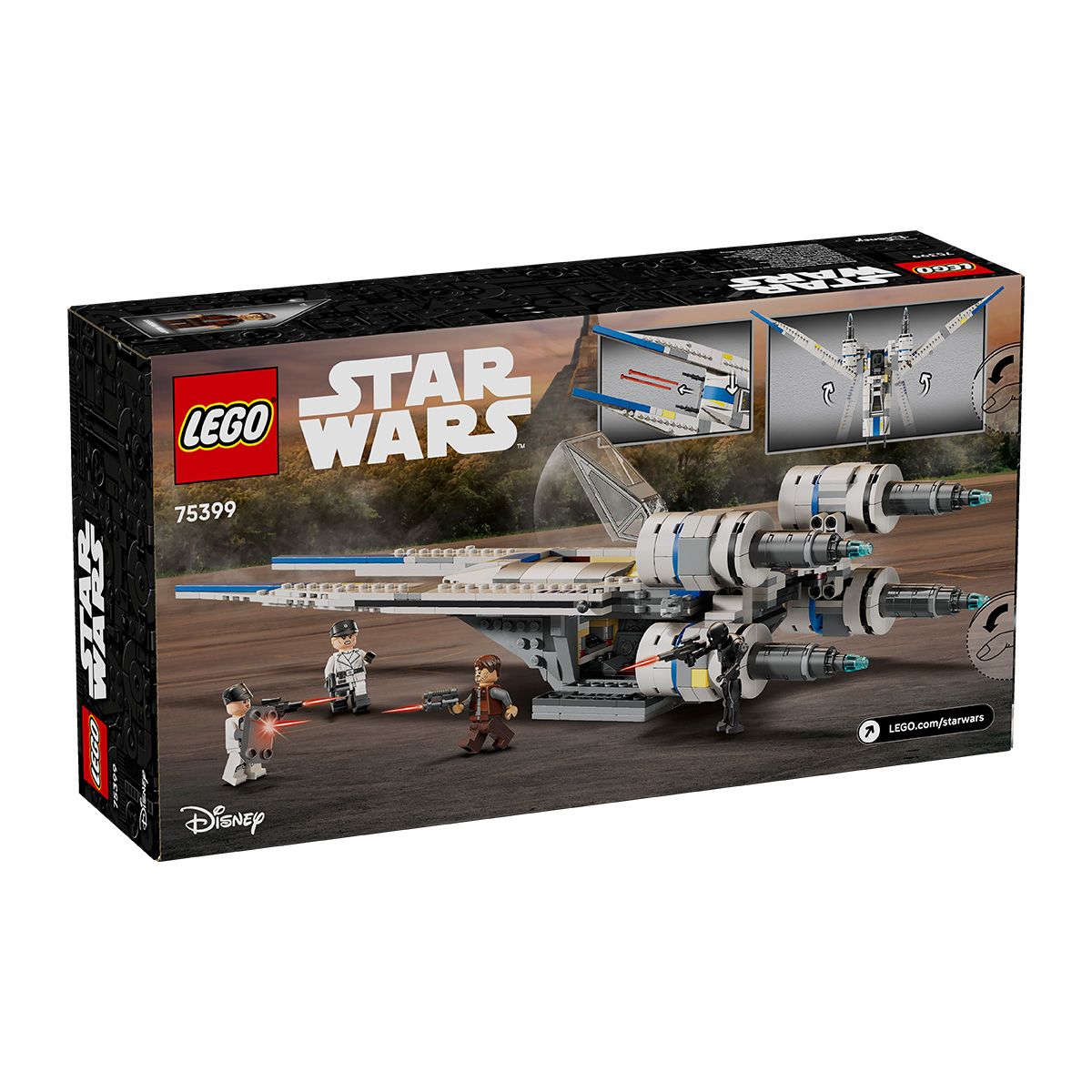 LEGO STAR WARS NAVA STELARA U-WING A REBELILOR 75399
