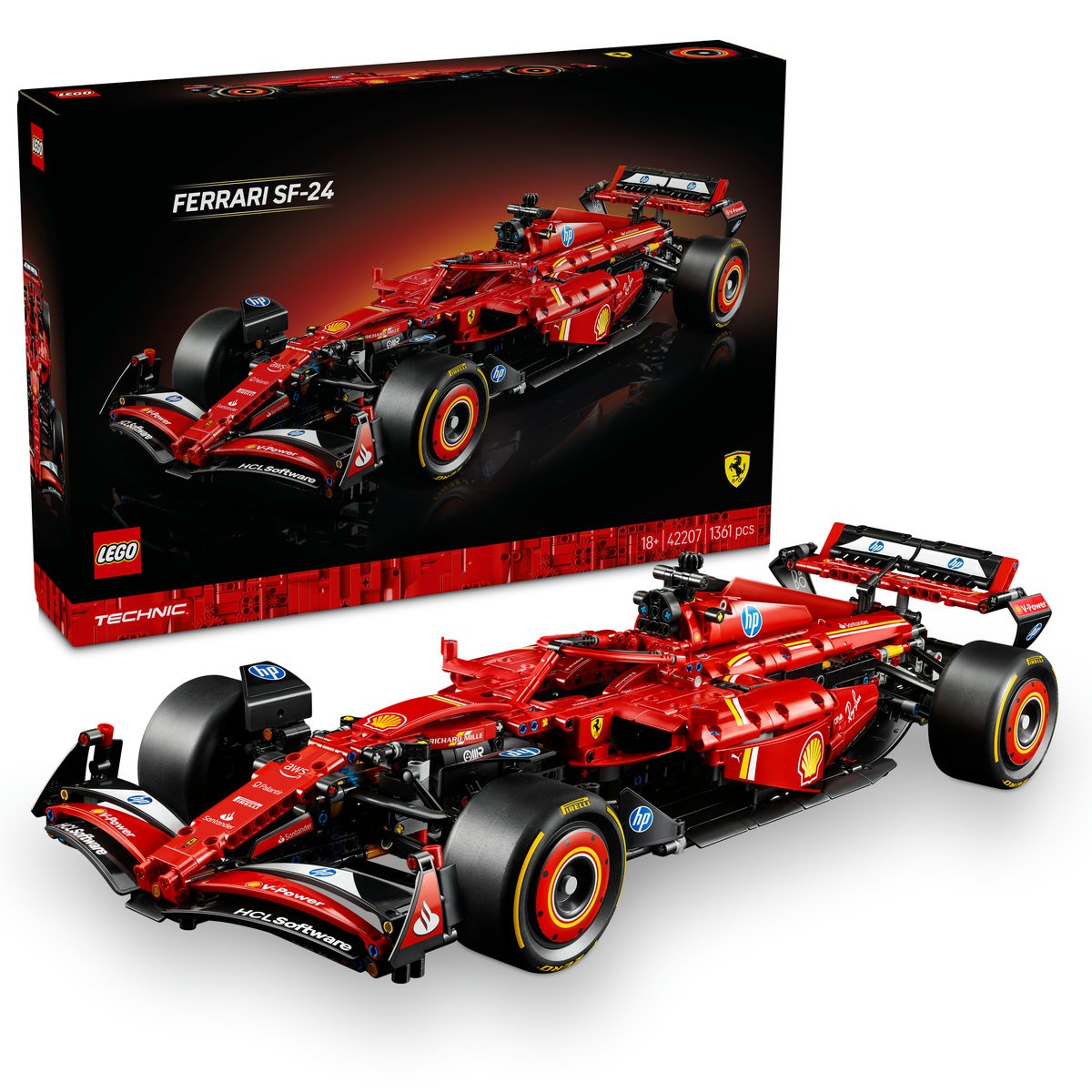 LEGO TECHNIC MASINA F1 FERRARI SF-24 42207