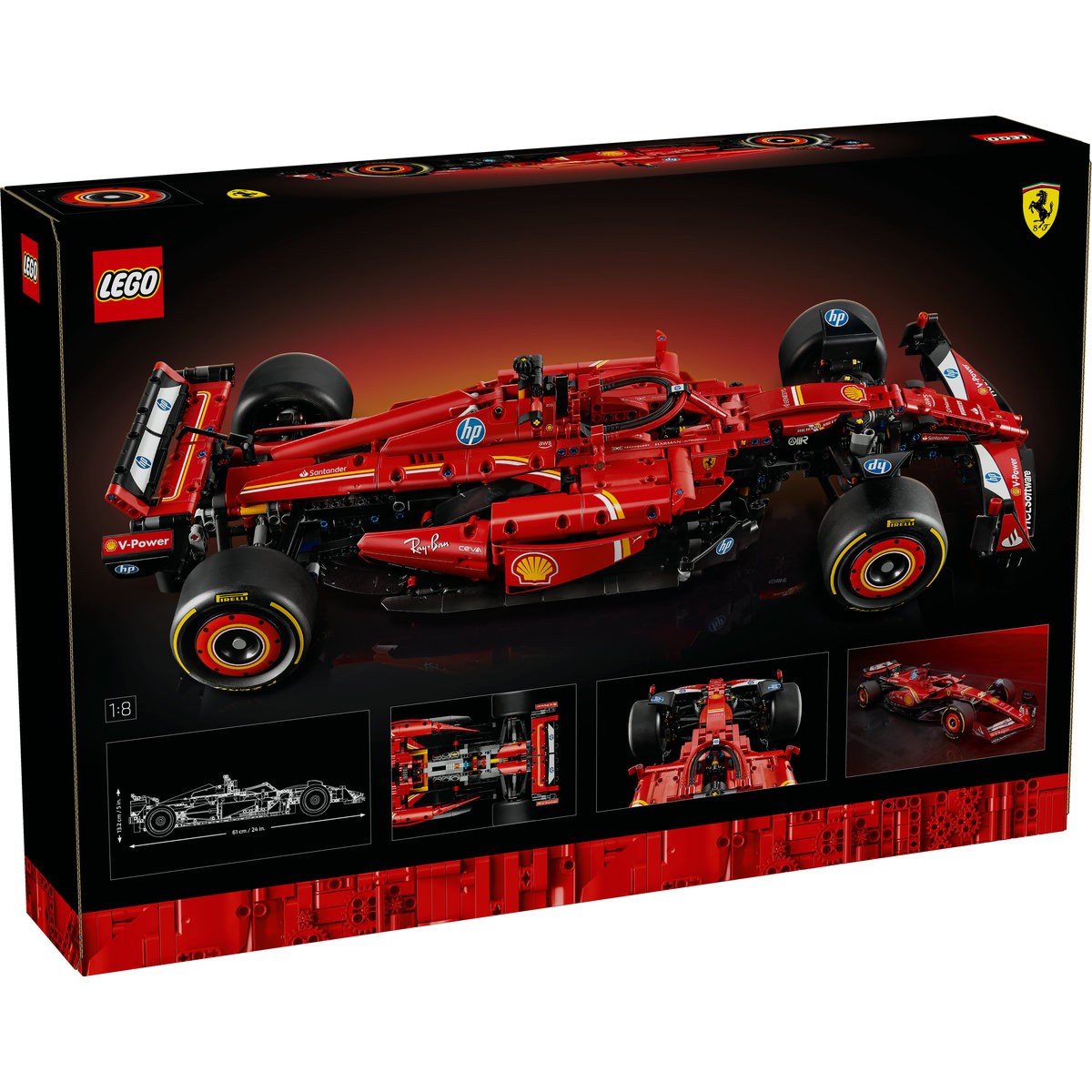 LEGO TECHNIC MASINA F1 FERRARI SF-24 42207