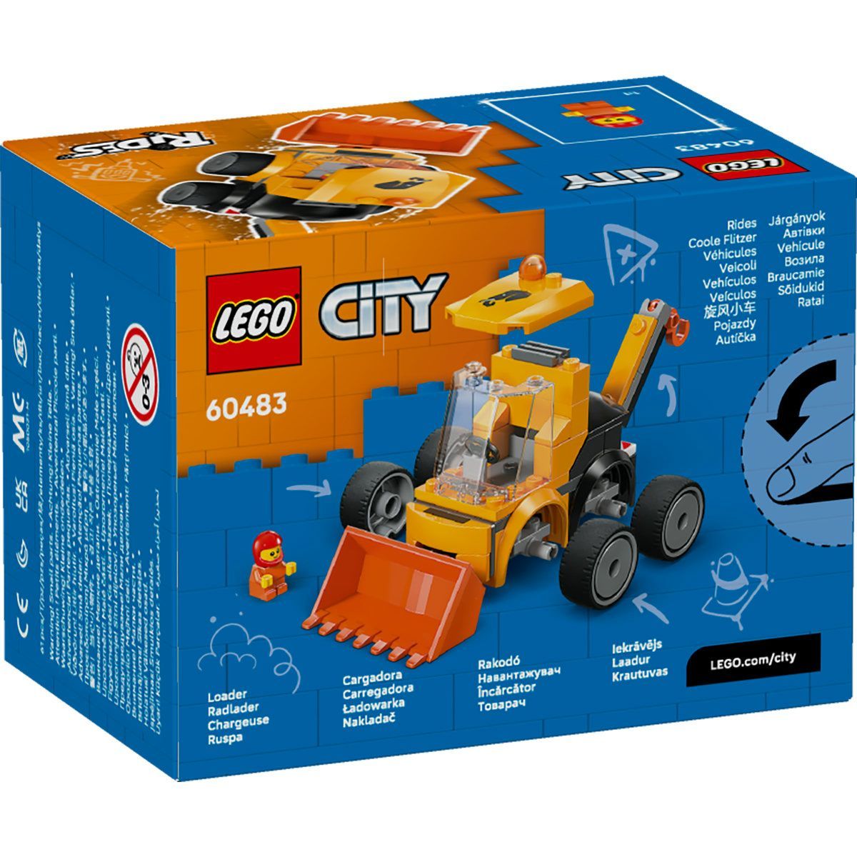 LEGO CITY VEHICULE INCARCATOR DE CONSTRUCTII 60483