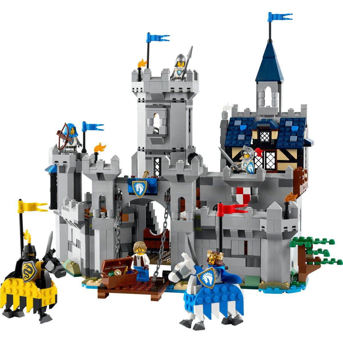 LEGO CREATOR CASTEL MEDIEVAL CU CAI SI CAVALERI 31168