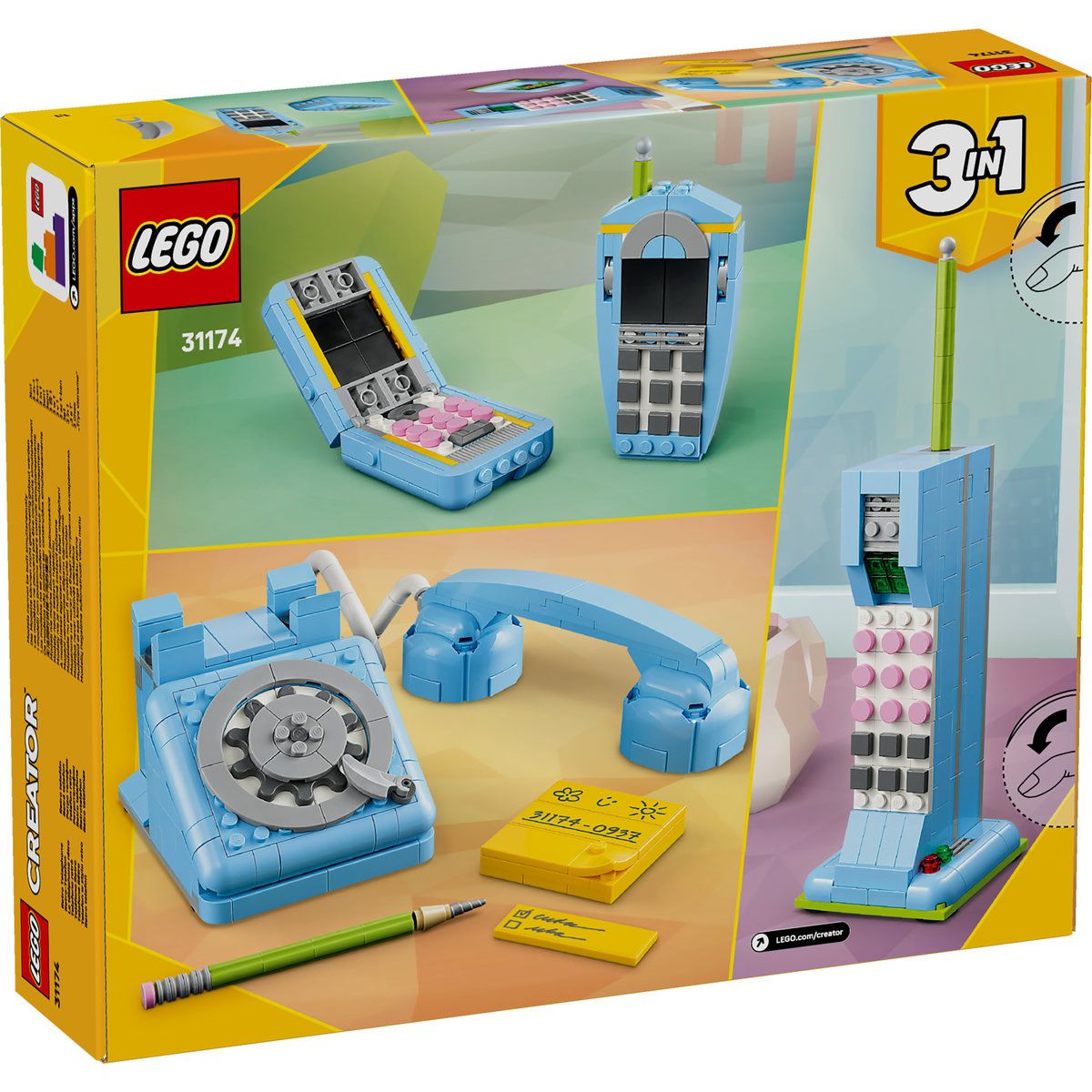 LEGO CREATOR TELEFON RETRO 31174